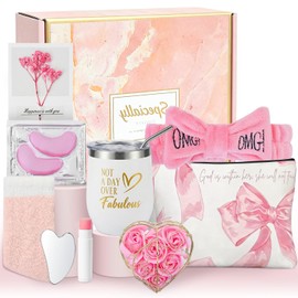 Regalos de Cumpleaños para Mujeres 7/11 Piezas, Paquete de Cuidado Personal para Mujeres, Regalos para Mujer Amiga Mama Esposa, Regalo San Valentin Caja de Rgalo Aniversario