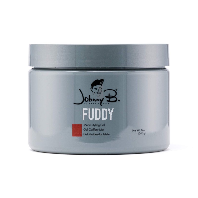 Johnny B Fuddy Matte Styling Gel, 16 Ounce