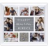 Malden International Designs 8 Opening Letterboard Collage Photo Wall Frame