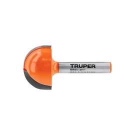 Truper BROU-MC1, Broca para router, media caña de 1"