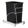 ghgfh Rieles Cocina Contenedor Bote Basura Extraíble Gabinete