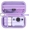 Aproca Purple Portable Hard Storage Case, for Dylanto Instant Print
