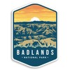 Badlands National Park Sticker Decal Notebook Car Laptop 4"x5.5" (Color)