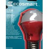 25W Equivalent A19 GP19 LED Light Bulb - Red