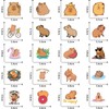 60 count Capybara Stickers Vinyl Aesthetic Cute Cartoon Decals Stickers