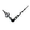 Antique Black Metal Clock Hands 60 - 42 mm [Toy]