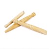 Wooden acupressure rod, acupressure stick, gua sha tool, massage bar, massage rod acupressure machine black 2ea