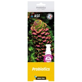ASF Probiotics Reef Shot Saltwater Aquarium Supplement | Easy to use | 48 Week Supply for 50 Gallon Tank | Promotes Coral Health | 24 Shots