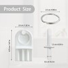 5 Pcs Toilet Paper Dispenser Key with 5 Pcs Key