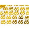 28g Gold 65th Birthday Confetti Foil Metallic Glitz Table Scatter
