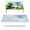 Aquarium Background Decoration Self Adhesive 3D Effect Fish Tank Backdrop