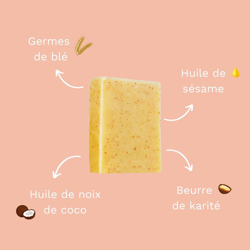 Omum Le Cajoleur Savon Protecteur Ultra-Nourrissant 100 g