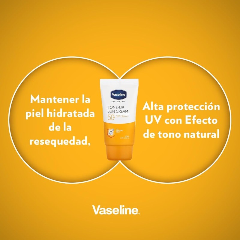 Vaseline - Protector Solar Facial FPS +50 adicionado con Vaseline