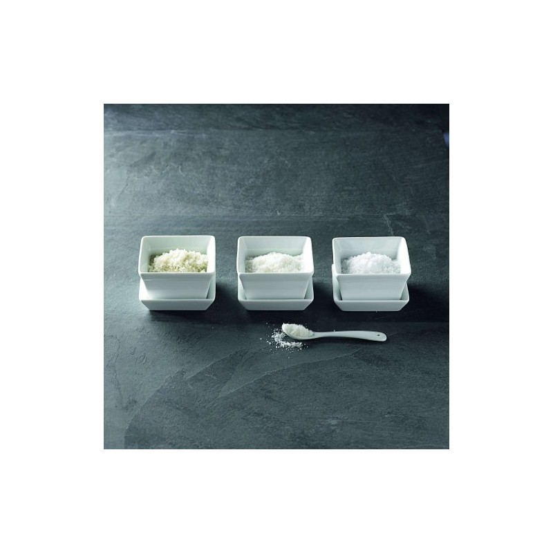 ASA Edition 250 Plus Souffle Dish Square, 10x10cm, 6cm high