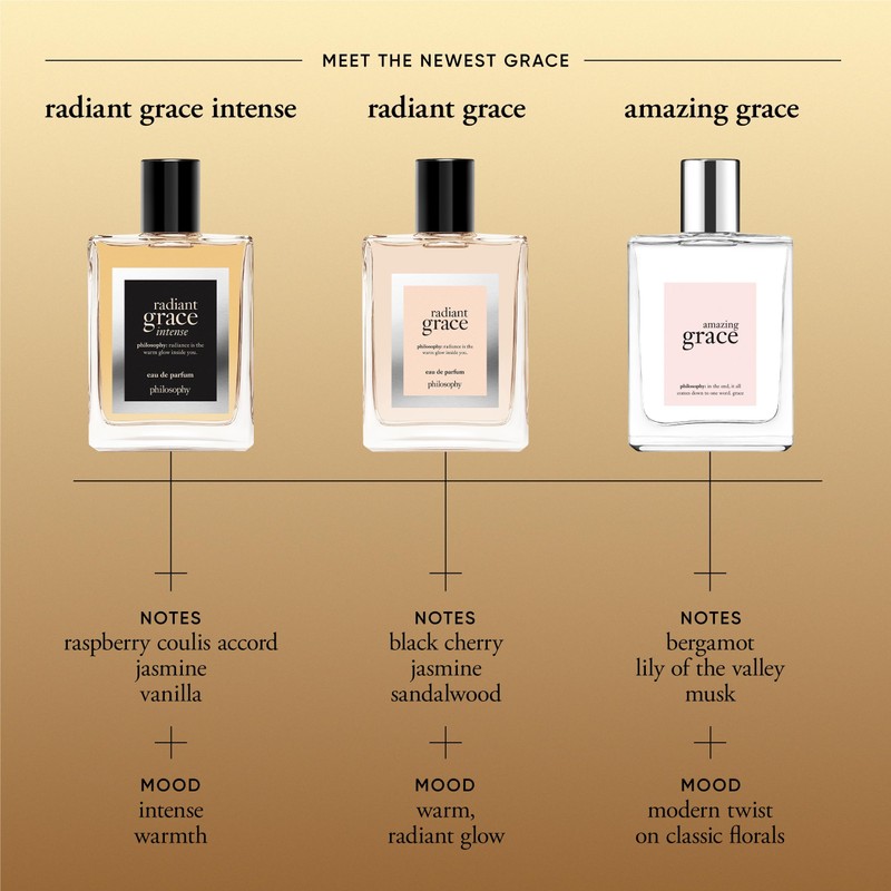 philosophy radiant grace intense eau de parfum for women, 2