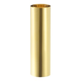 DTGN 1000 x 100 x 0.02 mm (L x W x D) Brass Sheets - 1 Pack - Good for Making Machine Parts - Metal Brass Plates