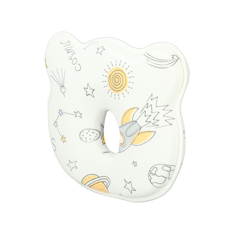 Baby Head Shaping Pillow Prevent Flat Head Cartoon Pattern Soft