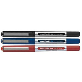 Uni-Ball UB-150 Eye Micro gemischt 3 Stück [1 x schwarz, 1 x blau, 1 x rot]