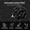FCFMY 4 Packs AC400 True HEPA Replacement Filter Compatible with
