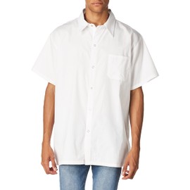Chef Code mens Kitchen Basic Uniform Cook Shirt, White, XX-Large US