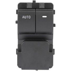 Pousoka 1pc Power Door Window Control Switch Front Left Driver Side Plastic Black E15085101CP 8C3T-14540-ABW 8C3T14540ABW