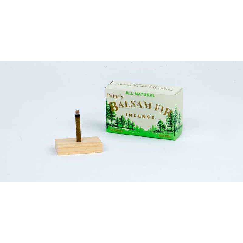 40 Balsam Sticks and Holder - Paine's Fir Balsam Incense