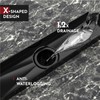 WEBANG 12 Inch Linear Shower Drain Rectangular Floor Drain with