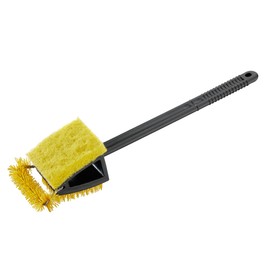 Mr. Bar-B-Q XL Triple Action Grill Brush Powered by Scrub Daddy