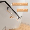 HOME MASTER HARDWARE Handrail Stair Brackets, 6 Pack Heavy Duty
