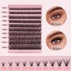 Higu clace Eyelash Extensions Set, 200 Pieces Lashes Extension Set