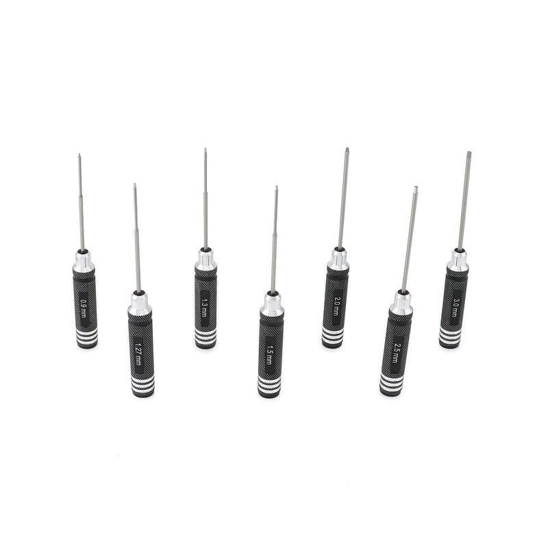 QWORK® 7pcs Hex Screw Driver Set, RC Tools Kit, for