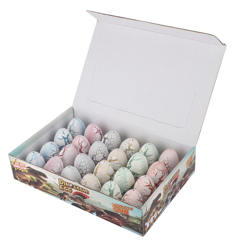 24pcs Growing Dinosaur Toy Easter Dinosaur Eggs Grow in Water