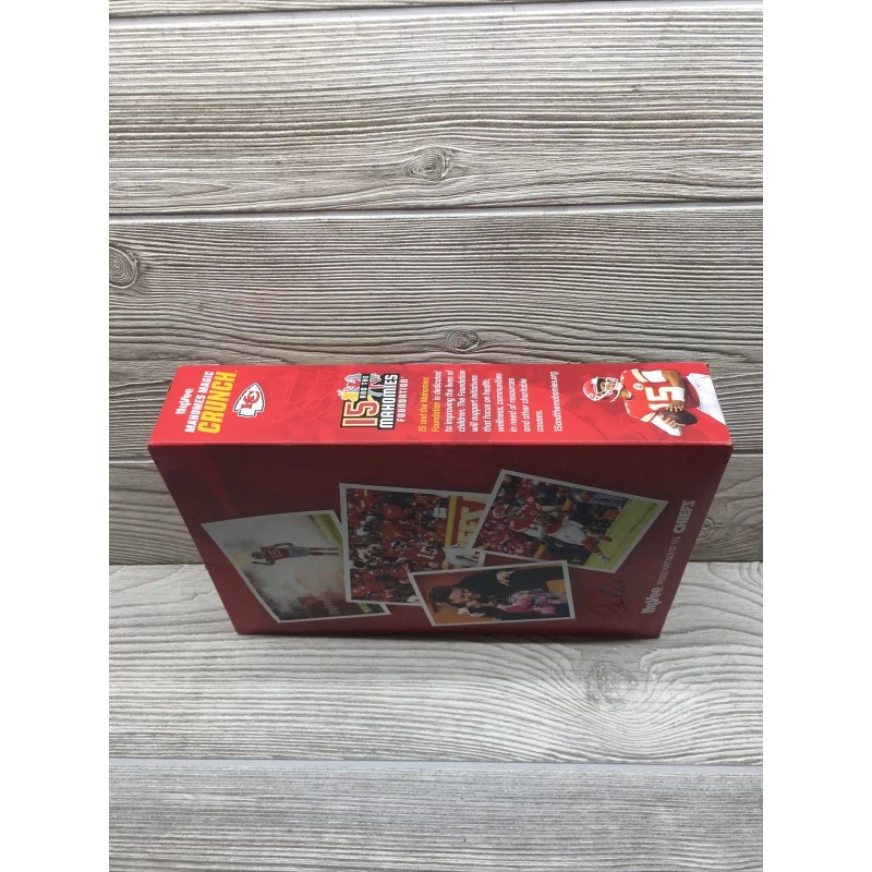 Mahomes Magic Crunch Cereal Collector’s Edition Super Bowl Champions Kansas