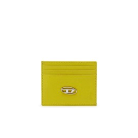 Diesel X09018P0685 Men's Cow Leather Card Case, yellow