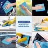 HOMERHYME Microfiber Glass Cleaning Cloth - 12 Pack, 16" x