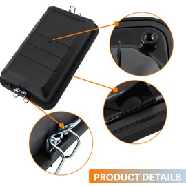 Automost 196cc 212cc 224cc Generator Air Filter Cleaner with Housing Cover Box Assembly for 3000 3500 4000 4500 Watt Champion Predator Firman Generators for Honda and Clone GX140 GX160 GX200