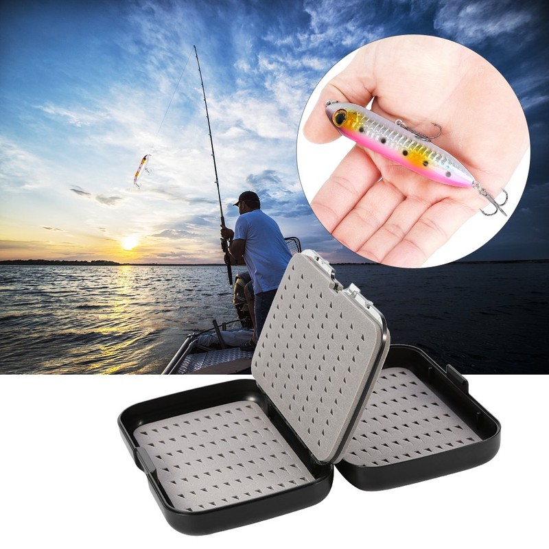 VGEBY1 Fly Fishing Box, Bait Lure Box Lure Hook Storage