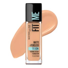 Maybelline Fit Mematte Base Líquida S/aceite S/poros 1 Fl Oz