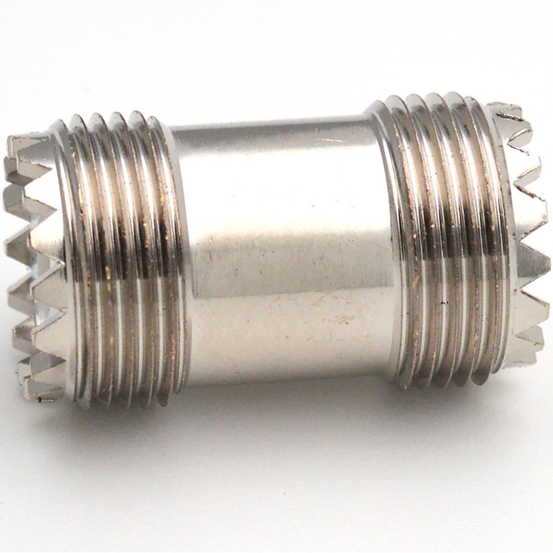 tunghey 4Pack PL259 Barrel Connector, UHF Female to Female Coax