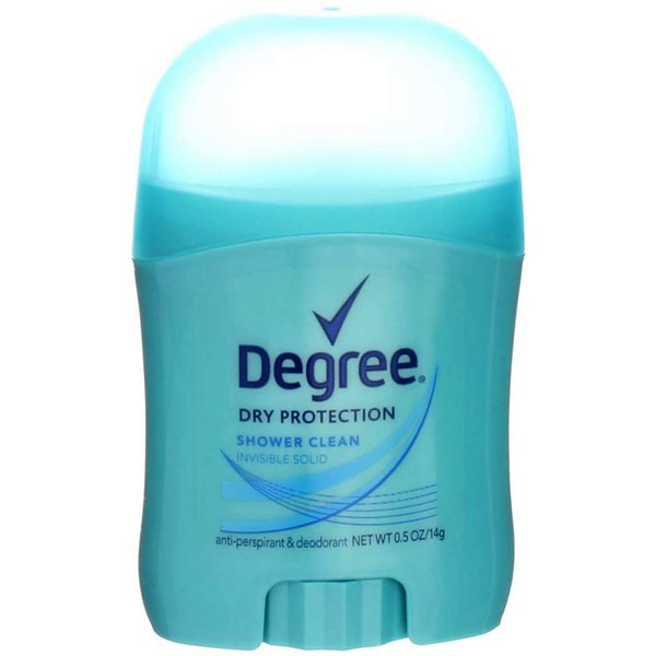 Degree Shower Clean Dry Protection Antiperspirant Deodorant Stick, 0.5 oz (Pack of 3)