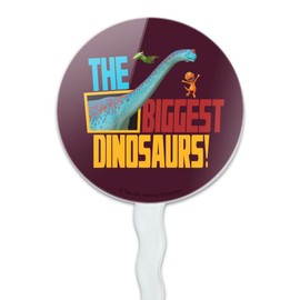 GRAPHICS & MORE Dinosaur Train The Biggest Dinosaurs! Cupcake Picks Toppers Decoration Set of 6