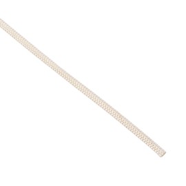 sourcing map Insulation Braid Sleeving, 16.4Ft-1.5mm High Temp Fiberglass Sleeve White