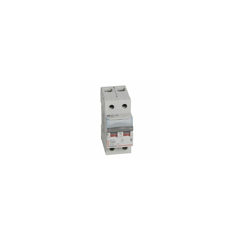 Legrand 406449 DX3 Toggle Switch OFF 2P 100A