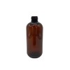 Natural Farms 8 oz Amber Boston BPA FREE Bottles -