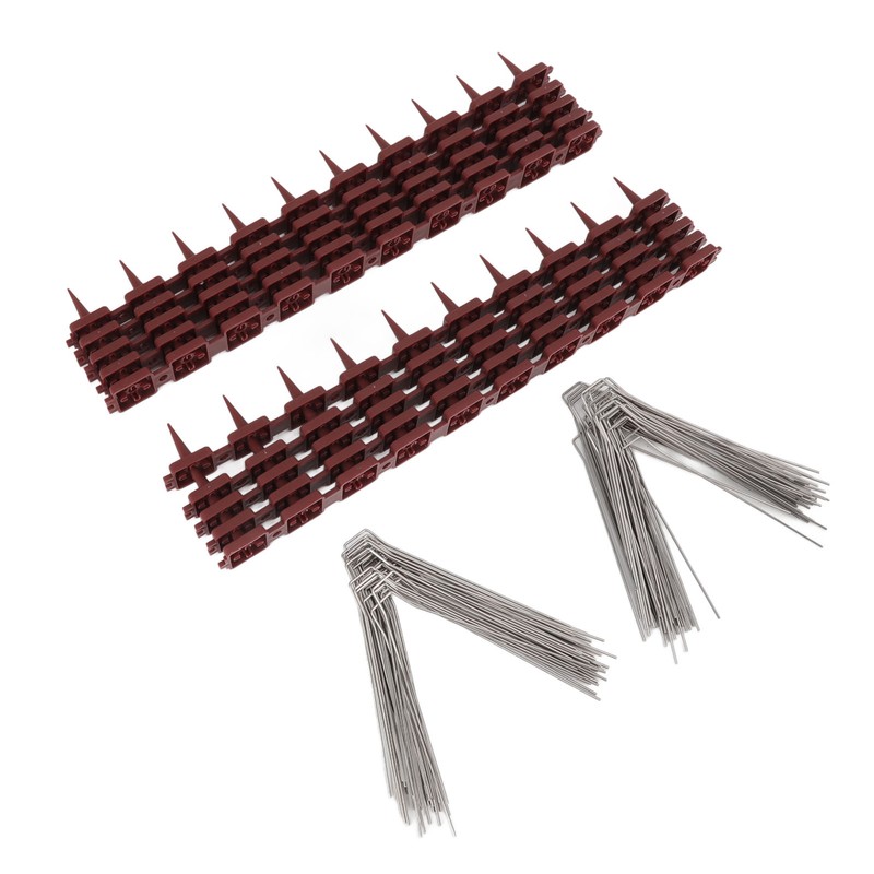 Bird Spikes 15 Feet Stainless Steel Pigeon Deterrent Spikes for