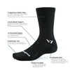 Swiftwick- PURSUIT SEVEN Hiking & Cycling Crew Socks, Durable, Merino