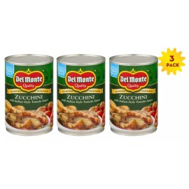 Del Monte Zucchini with Italian Style Tomato Sauce -  14.5oz (Pack of 3)