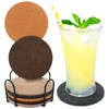 GIFTIZAN - Felt Coasters for Drinks 8pcs - Coaster Set