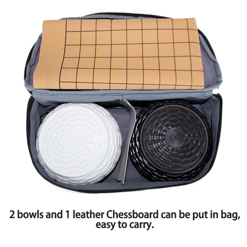 Luoyer Go Game Set with Carrying Bag Go Pieces Stones