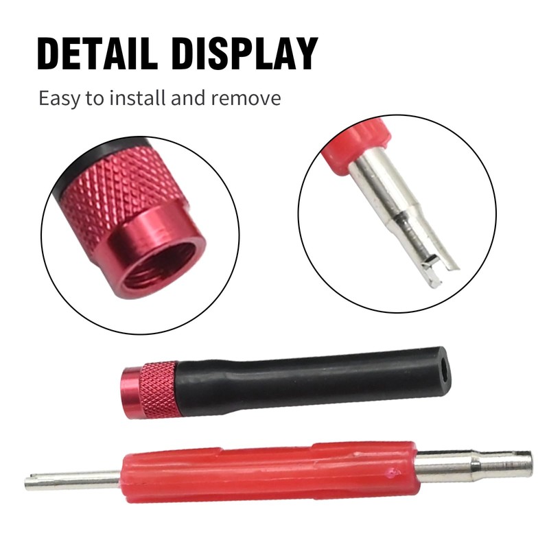 UOIENRT EVAP Maintenance Port Adapter Connector Kit with Valve Removal